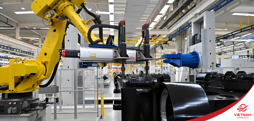 Lợi ích nhập máy móc công nghiệp từ Trung Quốc